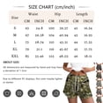 thumbnail image 3 of Drawstring Shorts for Women Maple Leaf Print Elastic Waist Camo Shorts with Pockets Camo Boxer Workout Casual Y2k Boxer Shorts Camouflage Pants,Green 2XL, 3 of 7