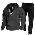 thumbnail image 3 of Mens 2 Piece Jacquard Sweatsuit Outfits Full Zip Athletic Jogging Suit Sets Sport Sweat Suit Casual Running Jogging Sport Suit Sets, 3 of 3