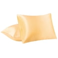 thumbnail image 1 of Unique Bargains Satin Pillowcases with Envelope Closure 2pcs, 1 of 9