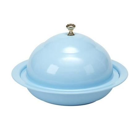 

Red Pomegranate Vento Ceramic Coated Metal 8.25 Covered Bowl Turquoise