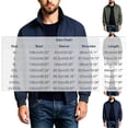 thumbnail image 2 of MaFYtyTPR Men's and Big Men Zipper Jackets Solid Lightweight Stand Collar Long Sleeve Windproof Outerwear With Side Pockets For Business Daily Wear A-Army Green L, 2 of 5