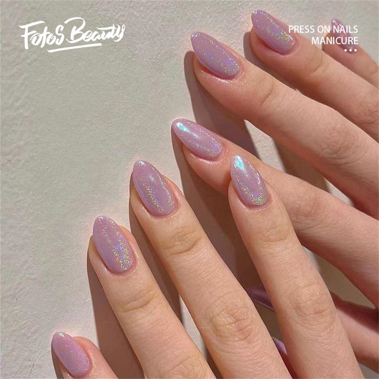 nail designs with light purple