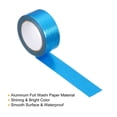 thumbnail image 3 of Uxcell 15mmx5m Metallic Foil Masking Washi Tape Art Craft Decoration, Light Blue 1 Roll, 3 of 5