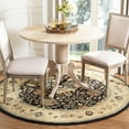 thumbnail image 2 of SAFAVIEH Antiquity Lilibeth Oriental Wool Area Rug, Black, 3'6" x 3'6" Round, 2 of 7