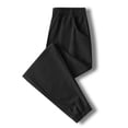 thumbnail image 4 of Qingpeng Unisex Solid Color Elastic Waist Slim Fit Jogger Pants Breathable Lightweight Casual Full Length Pants For Big Kids, 4 of 6