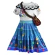 thumbnail image 5 of Vestido de princesa con encanto para niñas, disfraz de Cosplay con encanto + bolsa, trajes Mirabel, vestido de fiesta de Halloween y carnaval de Navidad, regalo, 5 of 5