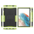thumbnail image 6 of Case for Samsung Galaxy Tab A8 10.5 Inch 2022 (SM-X200/X205/X207), Hybrid Shockproof Rugged Drop Proof Protection Kids Case with Kickstand for Samsung Galaxy Tab A8 10.5 Inch 2022, Green, 6 of 7