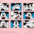 thumbnail image 3 of Mickey & Friends - Mickey Grid - Toddler And Youth Girls Raglan Graphic T-Shirt, 3 of 5