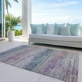 thumbnail image 6 of Addison Rugs Chantille Indoor/Outdoor Transitional Stripes Blush Washable Rectangle Rug, 10' x 14', 6 of 6