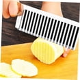 thumbnail image 4 of CTIRCHIU 2Ud Ondulada Para Papas Y Acero Inoxidable Con Mango, 4 of 8