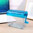 thumbnail image 3 of A6 Mini Paper Shredder, Manual Document Shredder, StripCut Paper Shredding Machine, Desktop HandCrank Paper Cutter Tool, for Office, School, Home, 3 of 5