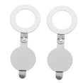 thumbnail image 4 of WHAMVOX 2 Pcs Door Viewer Peephole Door Mirror 5.40X2.20X0.50CM Silver, 4 of 5