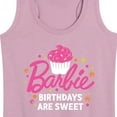 thumbnail image 3 of Barbie - Birthdays Are Sweet - Women's Racerback Tank Top, 3 of 5