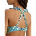 thumbnail image 2 of Paisley Pop Willa Ruffle Wire-Free Bikini Top Swimsuit, 2 of 5