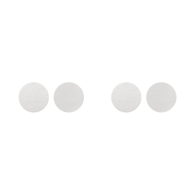 Inteprter 1 par de adhesivos para alfombras de sofá, cinta antideslizante para alfombras, tapete de agarre DIY, ropa de cama extraíble para el 5 cm, blanco 2piezas
