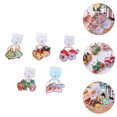 thumbnail image 3 of 10Pcs Adorables Liens de Cheveux de Noël Ponytail Titulaire Coiffure Accessoires de Cheveux, 3 of 8