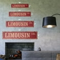 thumbnail image 2 of LIMOUSIN Vintage Plastic Street Sign cow cattle beef farmer farm | Indoor/Outdoor |  18" Wide, 2 of 4