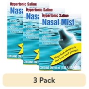 (3 pack) Ayr Allergy & Sinus Nasal Mist 1.69 fl oz Spray