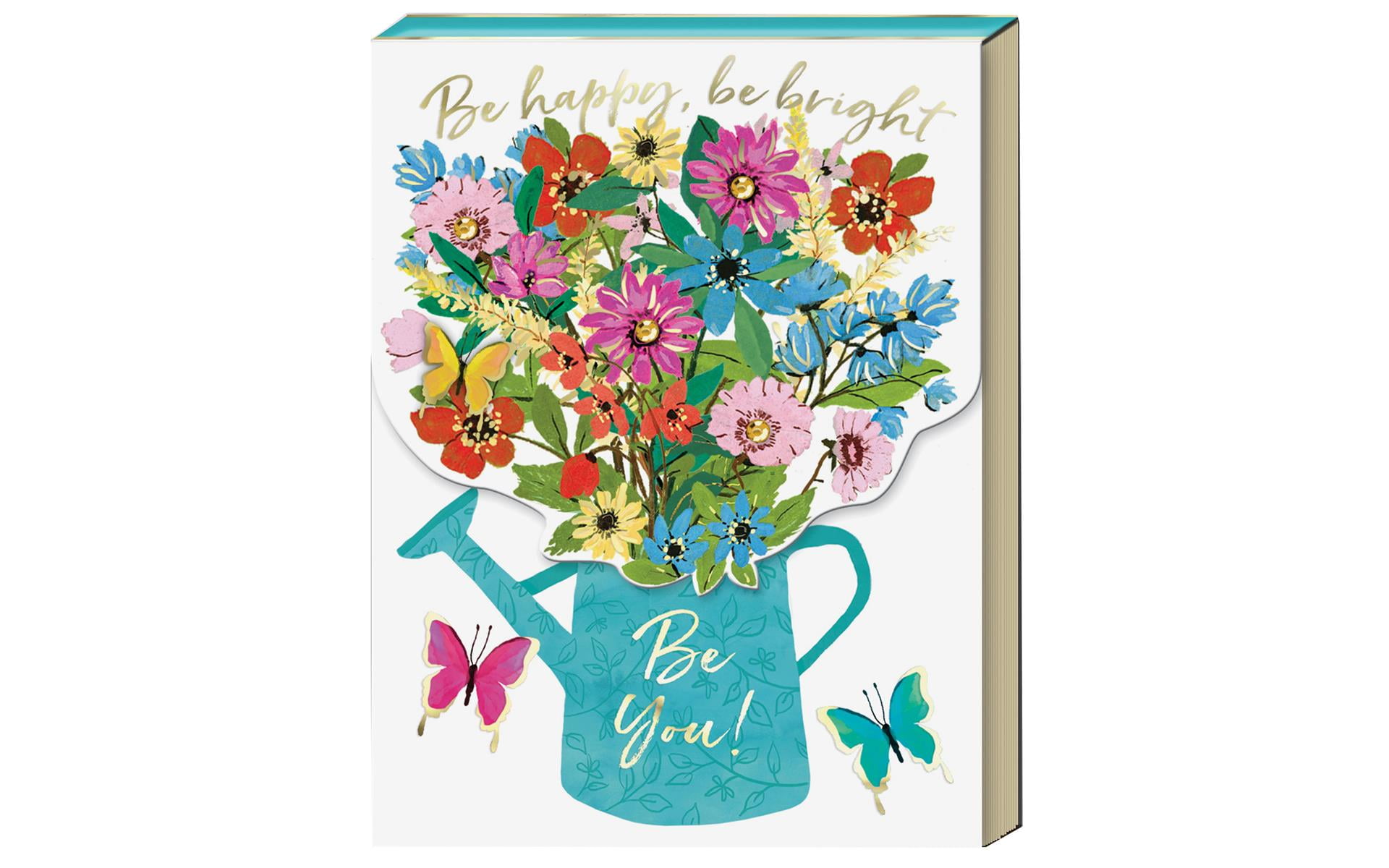 Punch Studio Gardening Blooms Pocket Notepad 46570 Multicolor 