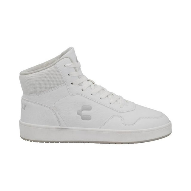 Tenis Charly Mujer Escolares Velcro Botin Basquet Blanco 23
