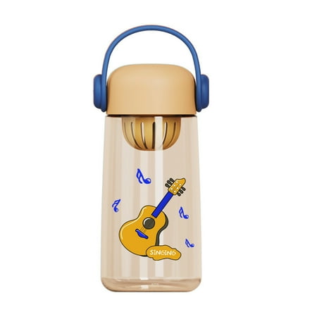 

YeccYuly Water Bottle Eco-friendly Good Seal Performance Plastic Water Cup with Handle for Daily Use