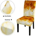 thumbnail image 6 of Fall Chair Covers for Dining Room Set of 4 Maple Leaves Autumn Spandex Stretch Dining Room Chair Cover Removable Washable Kitchen Parsons Chair Covers Seat Slipcovers, 6 of 6