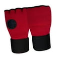 thumbnail image 3 of Almencla Gants de Boxe en Gel Demi-Doigt pour Exercice MMA Rouge Foncé, 3 of 8