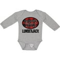 thumbnail image 3 of Inktastic Daddy Little Lumberjack Plaid Boys Long Sleeve Baby Bodysuit, 3 of 5