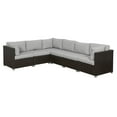 thumbnail image 1 of Innesbrook Collection 6-Piece Aluminum Patio Conversation Set with Grey Cushions, 1 of 2