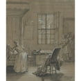 thumbnail image 3 of Jean-Baptiste Oudry 12x14 Black Modern Framed Museum Art Print Titled - Ragotin in the Trunk (1737), 3 of 5