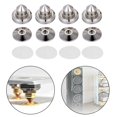 thumbnail image 4 of maskred 4PCS Speakers Stand Spikes Loudspeaker Box Nails Pads Copper Alloy Silver, 4 of 9