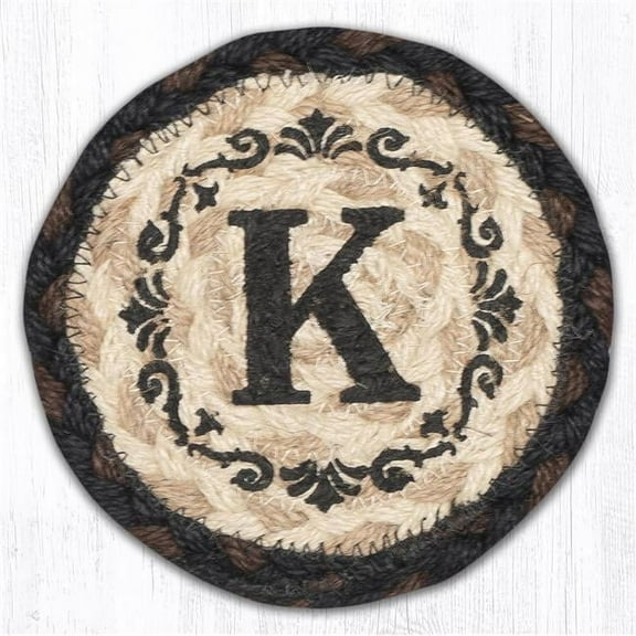 Capitol Importing 30-313K 5 x 5 in. IC-313 K Monogram Printed Coaster