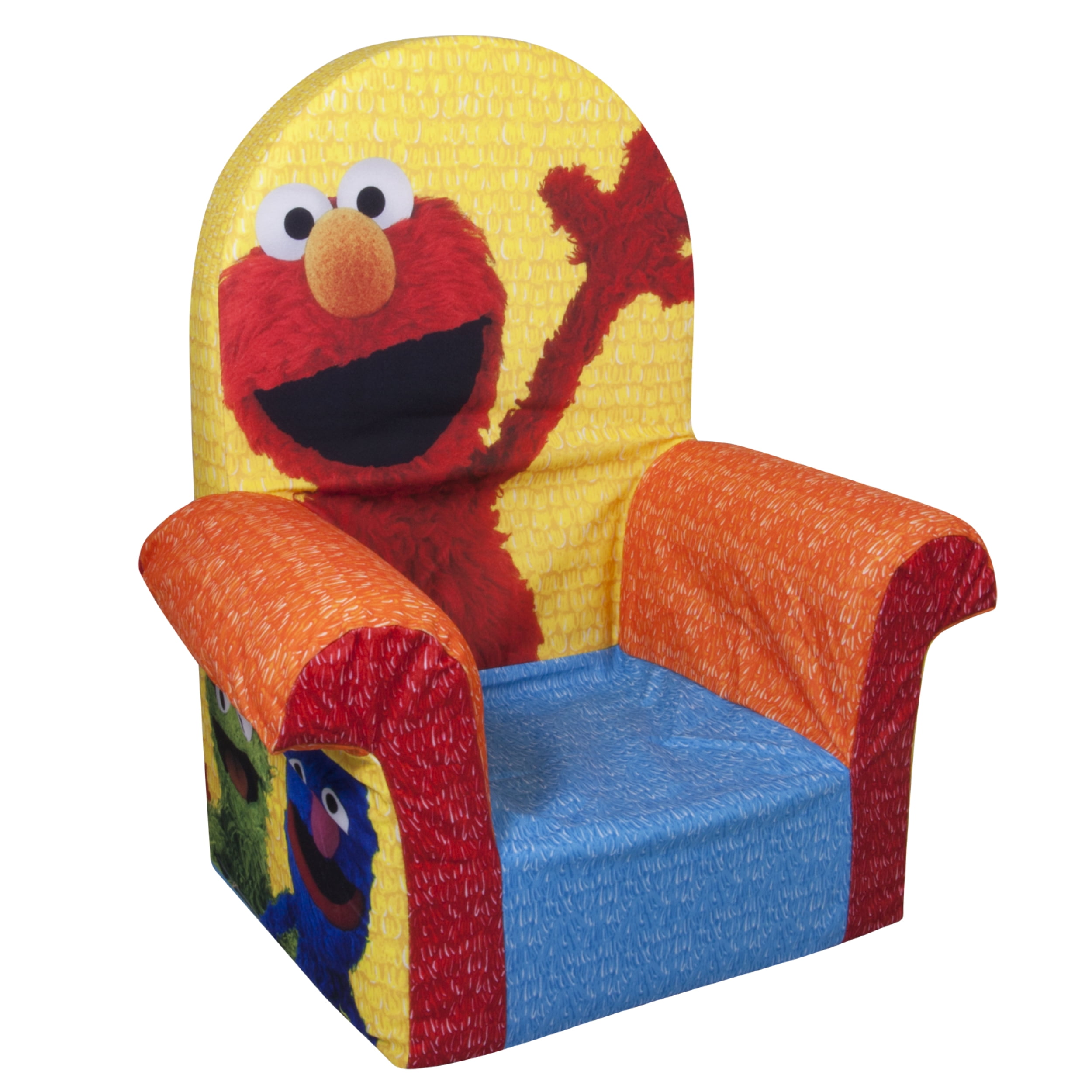 Marshmallow Furniture Children S Foam High Back Chair Sesame