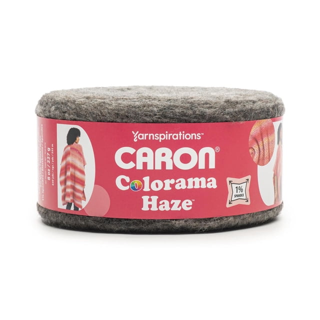 Caron® Colorama Haze™ Yarn, Fiber blend #4 Medium, 8oz/227g, 649 Yards