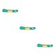thumbnail image 5 of Naiovety 3pcs 150cm/60inch Soft Rulers Measuring Tape Tool Sewing Wear-resistant Tailor Measurement Plastic Man-carried Accessories Type1 NO1, 5 of 6