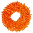 thumbnail image 2 of Vickerman K162425LED Orange Dural-Lit Wreath with Orange LED Lights, 24 in., 2 of 3