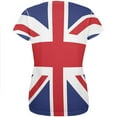 thumbnail image 2 of British Flag Union Jack All Over Womens T Shirt Multi LG, 2 of 7