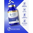 thumbnail image 4 of Suplemento Carlyle B-100 Complex de vitamina 250 cápsulas, 4 of 7