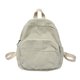thumbnail image 1 of Bolso Hombro Mini Mochila Pana Casual para Mujer Cruzado Color Sólido Mochilas Escolares Suaves Simples Estudiantes Oficina Viajes Escuela Femenino, 1 of 9