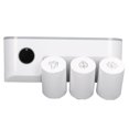 thumbnail image 2 of Esterilizador de cepillos de dientes UV y secador de vasos, de 100 a 220 V, enchufe estadounidense, montaje en pared, color blanco, desinfecta, seca y almacena cepillos sin esfuerzo, 2 of 8