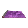 thumbnail image 2 of Ahgly Company Indoor Round Abstract Pink Modern Area Rugs, 6' Round, 2 of 4