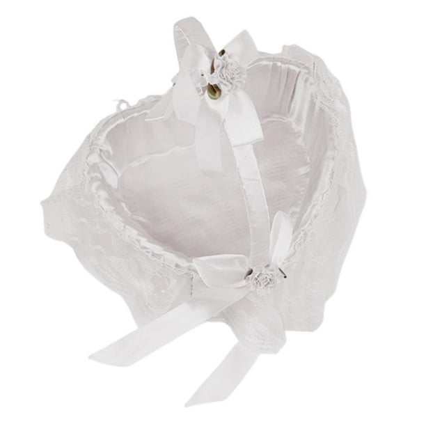 Cesta de flores de boda Strade Fareast Limited en forma de corazón 20 cm x 18 cm x 25 cm