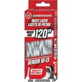 thumbnail image 6 of (2 pack) Warrior Waxed Hockey Skate Laces, Adults & Teens, Secure Fit – White, 120″, 6 of 6