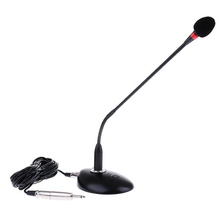 Professional Table Top Condenser Conference Microphone Flexible / Cable