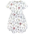 thumbnail image 3 of Hudson Baby Infant and Toddler Girls Cotton Dresses, Dandelion Wish, 12-18 Months, 3 of 4