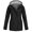 Black, variant on Women Windbreaker Jacket,Packable Women's Windbreaker Jackets Jackets For Women Casual Cute Windbreaker Jacket Women Womens Jackets Lightweight Rain Gear For Women Waterproof Multicolor L