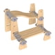 thumbnail image 3 of Accesorios para Vías de Tren de Madera Orbrium 68 Piezas Juguete STEM, 3 of 6
