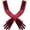 burgundy, variant on Womens Gloves Velvet Long Tea Party Wedding Prom Formal Gloves Costume Gloves