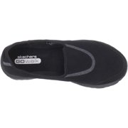 Skechers Performance Women's Go Walk Slip-On Walking Shoes, Black, 6 W US