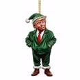 thumbnail image 1 of Adorno Donald Trump Hanging Ornament Acrílico para Autos Mirror, 1 of 9